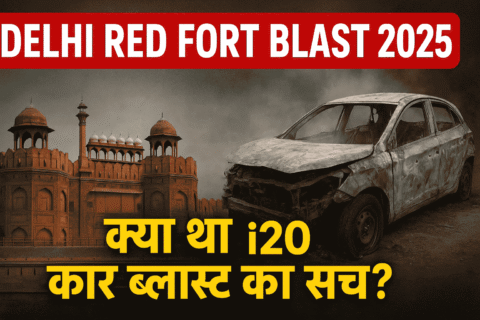 दिल्ली में बड़ा धमाका! लाल किले के पास विस्फोट, 9 की मौत — 4 संदिग्ध हिरासत में | Red Fort Blast News